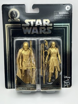 Star Wars Commemorative Skywalker Saga (2019) Hasbro Gold Kylo Ren & Rey Figure