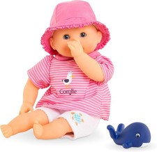 Corolle - My First Doll, Baby Bath Ocean, with Whale Bath