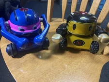 Vintage 2000s Battle Bots Caster And Bolt Man Untested No Controller
