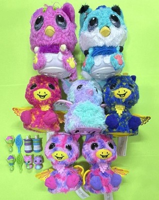 Spin Master Hatchimals Interactive Plush Toy Lot with Accessories Lot of 15 item
