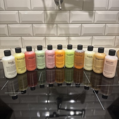 Philosophy Shampoo Shower Gel & Bubble Bath Lot Of 11 ( 6oz )