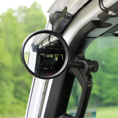 CMM A Pillar Mirror Mounting Brackets - 2018-23 Wrangler JL + Gladiator