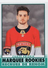 2020-21 Upper Deck - O-Pee-Chee Update Marquee Rookies Chase Priskie #616 (RC)