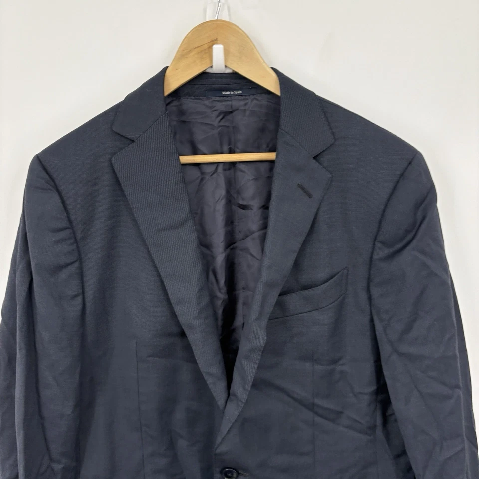 Ermenegildo Zegna Mila Sport Coat Mens 50R All Season Twill Wool Jacket Blazer - Image 4 of 4
