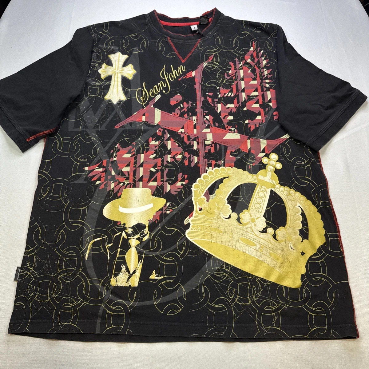 激レアSean John 本革レザー Tシャツ 3XL HIPHOPBBOY Sean John Men's T-Shirts for sale | eBay
