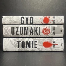 Gyo, Tomie, and Uzumaki Manga Junji Ito Bundle New Hardcover English Viz Media