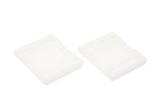 1633230220KIT Torsion Bar Mount Bearing Pad Kit, 2 Piece Set, OE Delrin