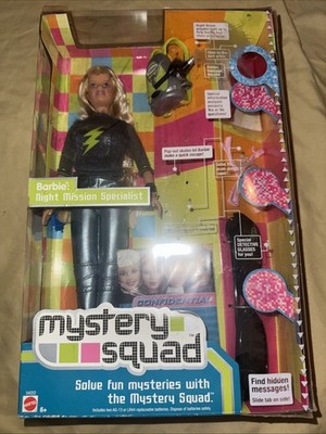 Mattel Barbie Mystery Squad Night Mission Specialist Doll 11.5in MPN 54222 NIB