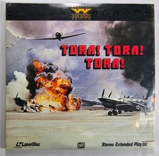 Tora Tora Tora Widescreen Laserdisc LD Martin Balsam -New Partially Sealed 