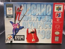 Nagano Winter Olympics '98 Nintendo 64, 1998 N64 - ( BOX and CARTRIDGE ONLY )