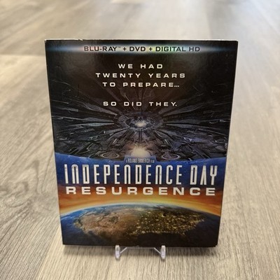 Independence Day: Resurgence 2016 Blu-ray/DVD/Digital Slip-In Case New Sealed