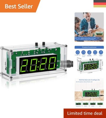 Digitaler DIY Wecker Bausatz für Studenten   Einfach zu montieren mit Anleitung