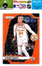 2024 Panini Prizm WNBA #116 DeWanna Bonner Orange Velocity Prizms