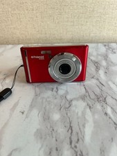 VTG Polaroid iE826 Digital Camera Red FOR PARTS/REPAIR ONLY 