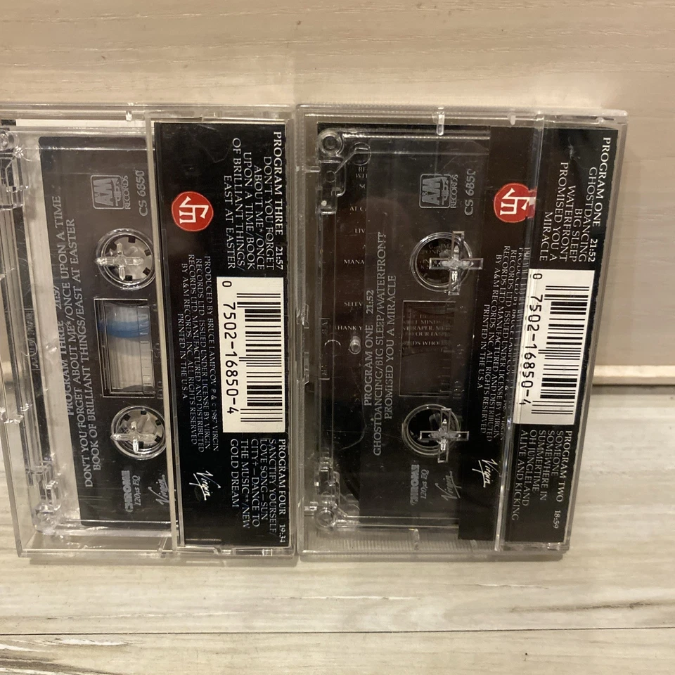 Simple Minds Cassette & CD LOT In The City 1 & 2 & Breakfast Club Soundtrack - Image 2 of 4