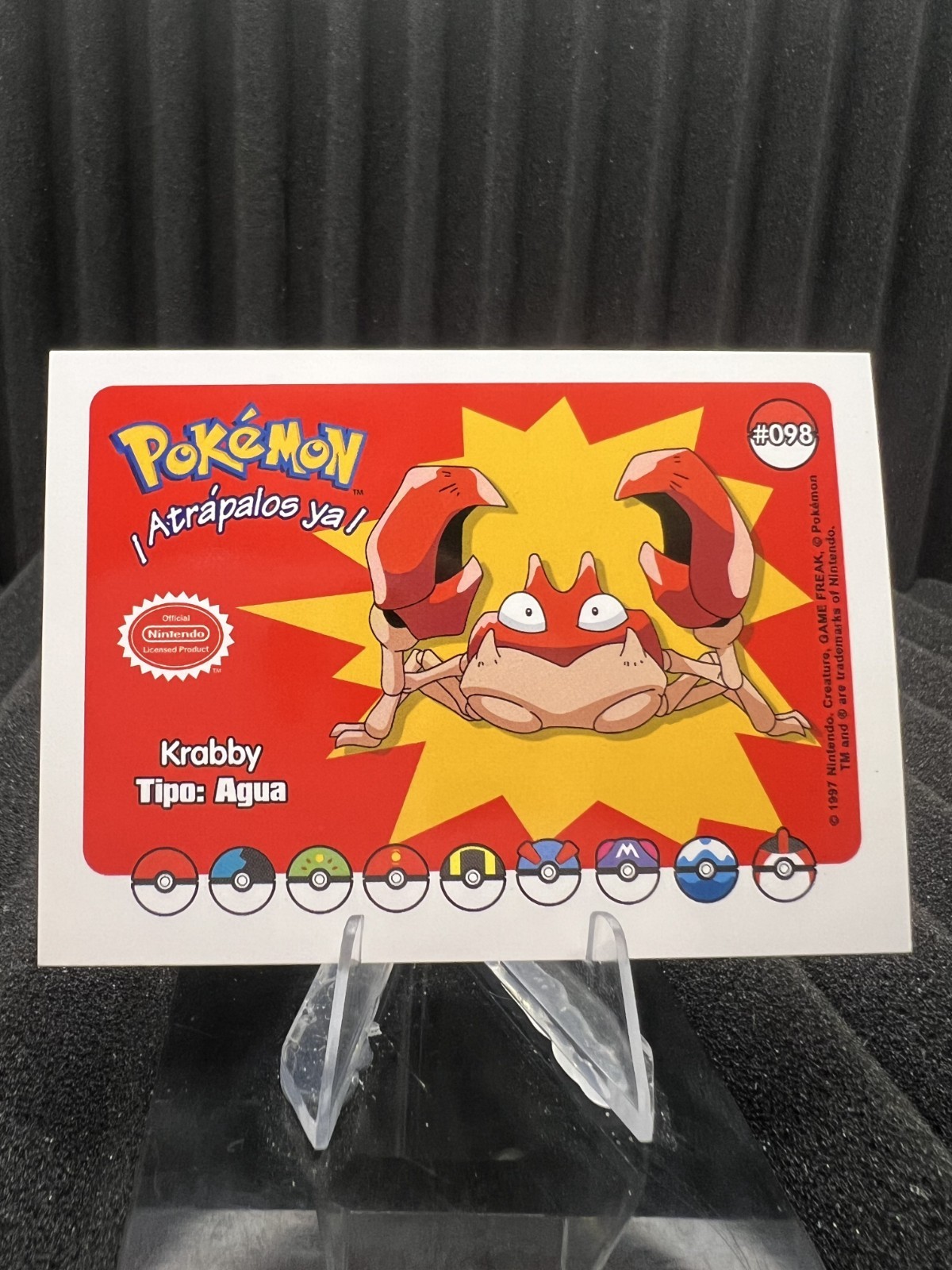 Krabby #98 - Who's That Pokemon 2025 - Pokemon Card NM