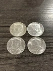 4 Coin Lot 90% Silver 1964 Kennedy Silver Half Dollars Nice Ones