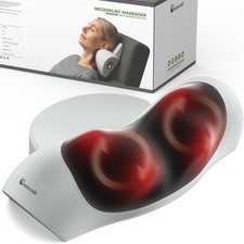 Upgraded 3 in 1 Neck Massager Pillow with Heat Portable