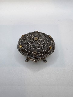 Vintage Trinket Box Marked 925 Pre owned 54 Grams