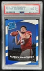 2017 Panini Donruss Patrick Mahomes II RC Rated #327 Chiefs PSA 10 Rookie