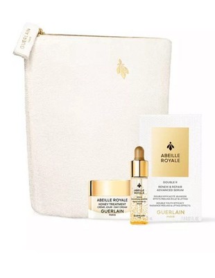 Guerlain skincare set of 3 plus bag