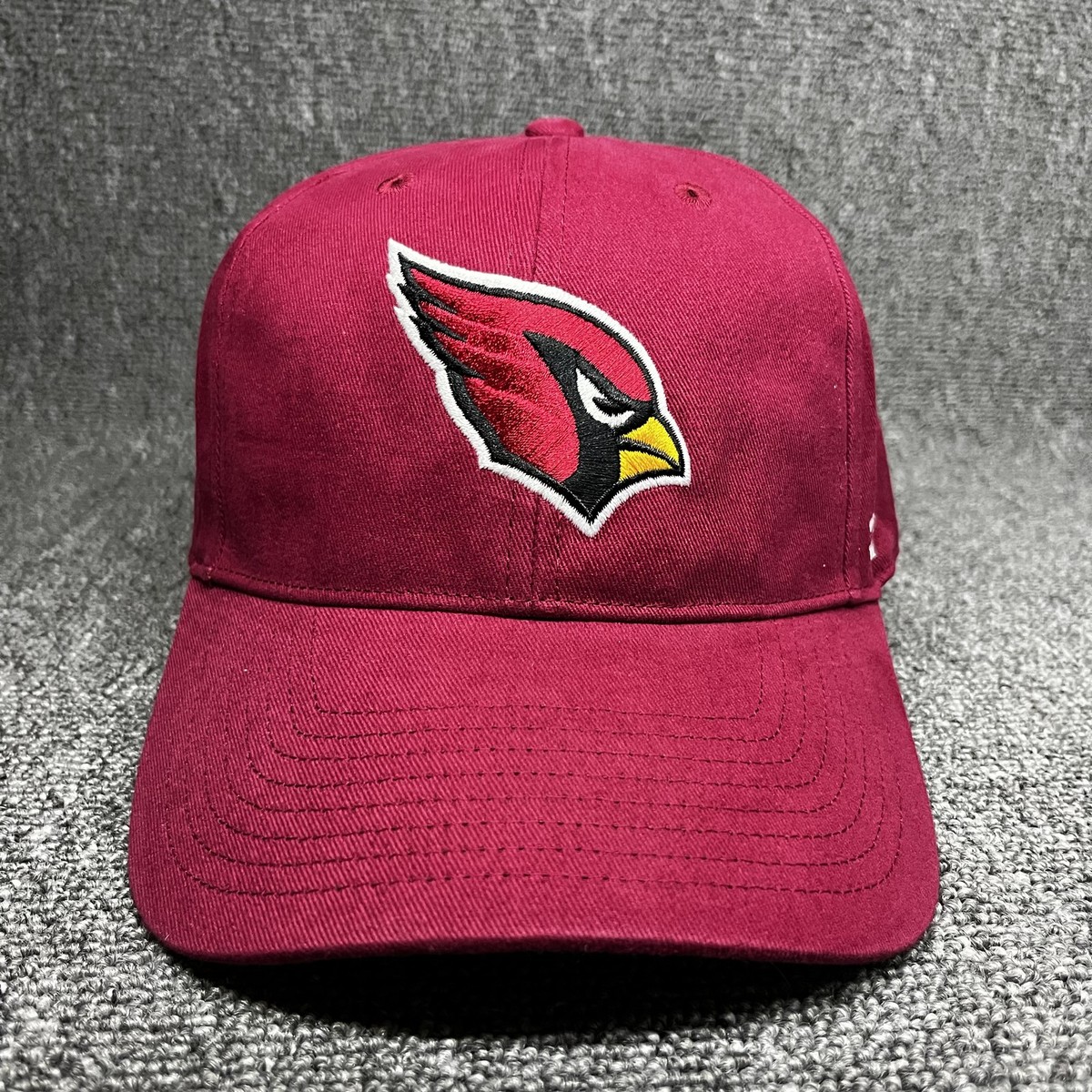New '47 Brand Arizona Cardinals Clean Up Adjustable Hat Burgundy Cap