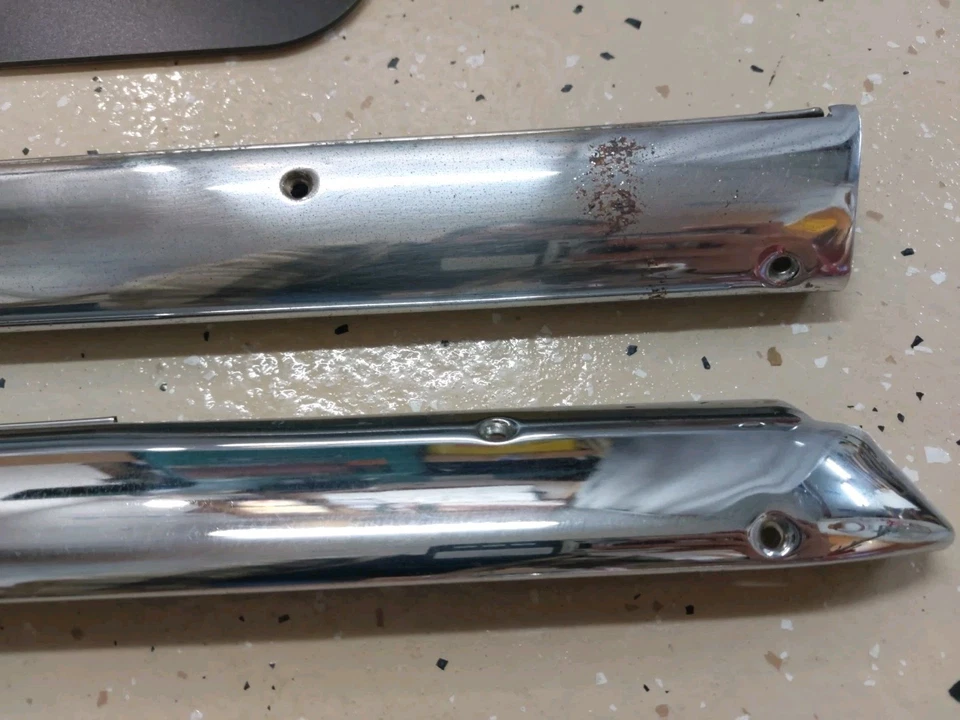 1958 Plymouth 2 puertas HT puerta ventana interior molduras piezas 1957 Fury Belvedere 58 Foto 4 de 4