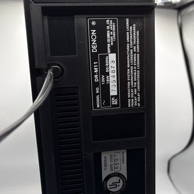 デノン　カセットデッキ　DR-M11 DENON ジャンク Denon Dr-m11 Home Stereo Cassette Deck Tape Player DRM11 for sale