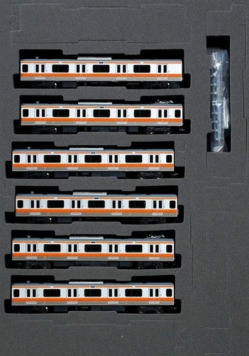Juego adicional TOMIX N Gauge JR Series E233-0 (Chuo Line/Unidad T) 6 coches 98890 | Zustand: New