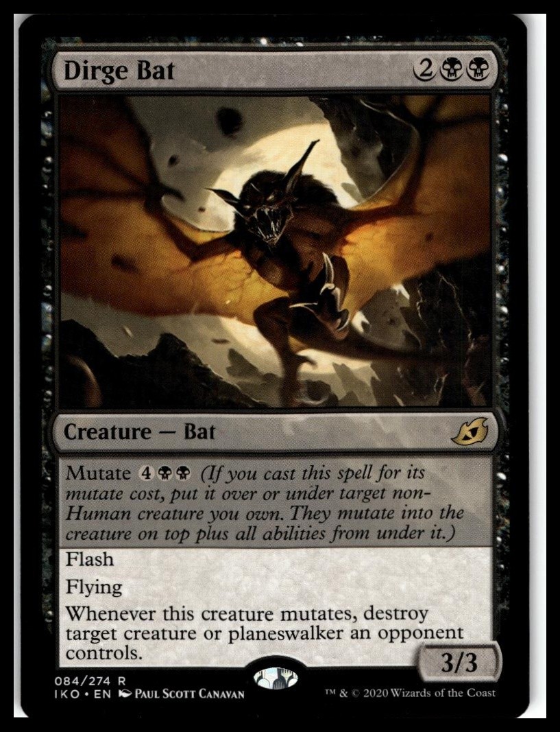 Prerelease Cards #84 Dirge Bat