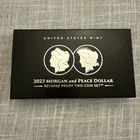 2023 Morgan and Peace Dollar - Reverse Proof Two-Coin Set