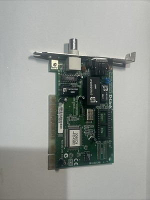 D-Link DE-528CT, a 10 Mbps combo Ethernet PCI network interface card (NIC)