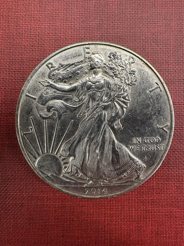 2014 American Eagle Silver Dollar  1 oz .999 Silver Uncirculated