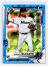2021 Bowman Draft 1st Sapphire Edition #BDC-26 Jordan McCants Miami Marlins