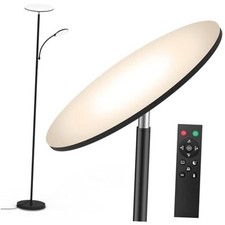 Floor Lamps for Living Room, 44W/4500LM Super Bright 2 in 1 LED Floor Black 44W