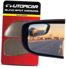 Convex Blind Spot Mirrors 2 Pack - OEM Car Side Mirror Blindspot Eliminator