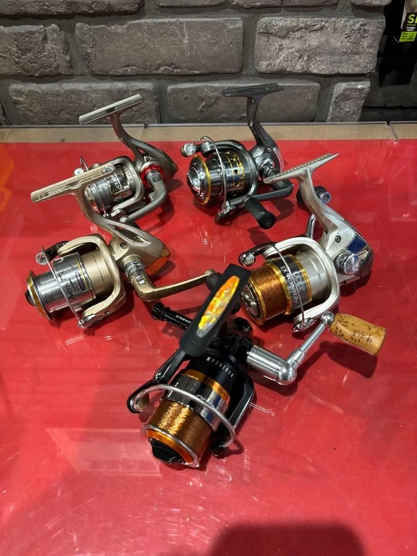 okuma 65 spinning reel Ceymar On/Off auto trip bait parrot 5e1858fbd395440992561123c8e7c85f.jpg Model:Saltist LC 40 (Right Hand)