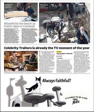 Promi Verräter Review, neue Harry Potter TV-Serie Dreharbeiten Nachrichtenausschnitt 2025