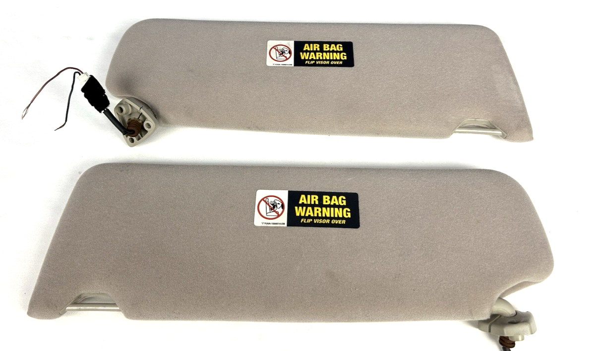 JANTJE_ONTEMBAAR×Wei 1998 - 2003 Jaguar XJ8 XJR X308 Vanden LEFT RIGHT Sun Visor w