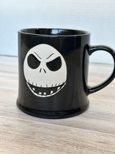 Disney Nightmare Before Christmas Jack Is Back Coffee Mug BioWorld Black Ceramic