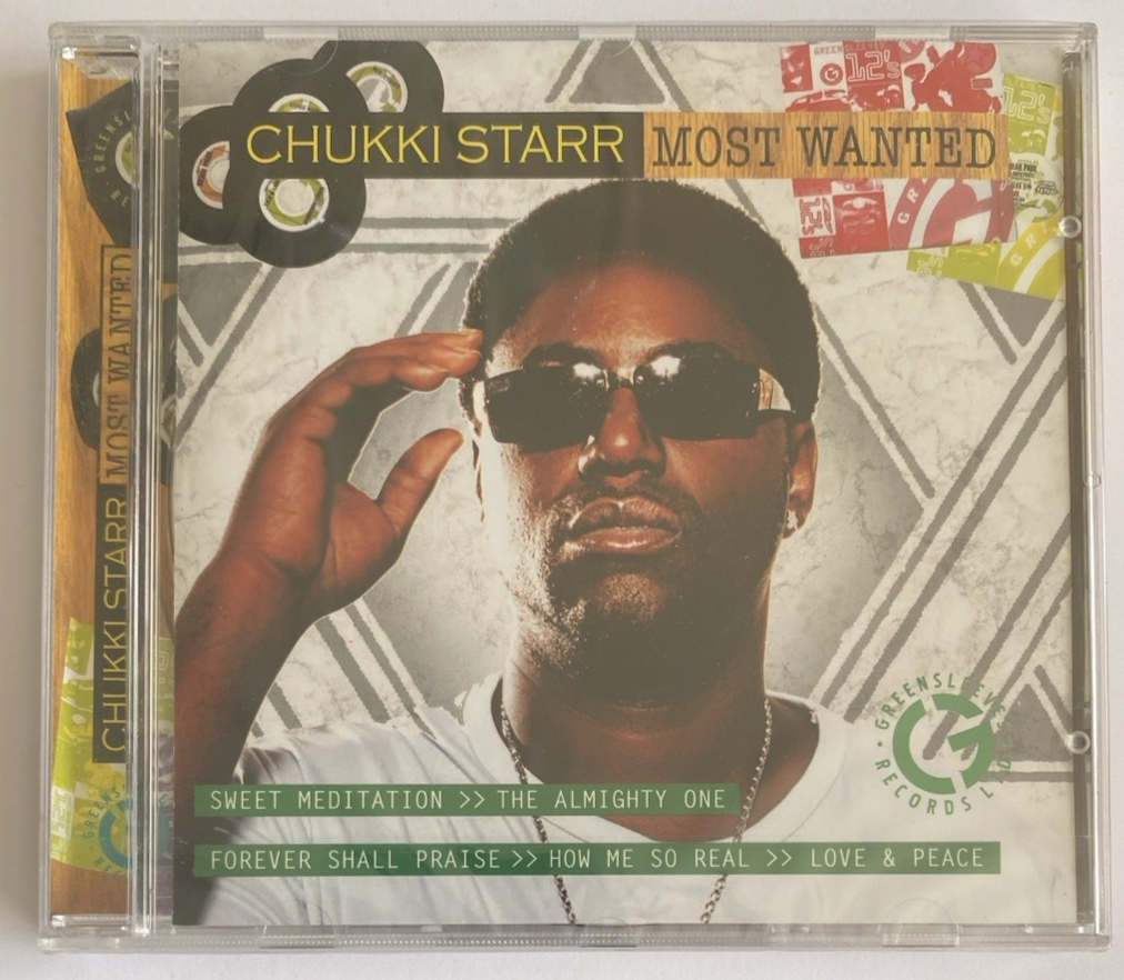 Chukki Starr - Most Wanted - CD - GRE2063 - BRAND NEW - STILL SEALED
