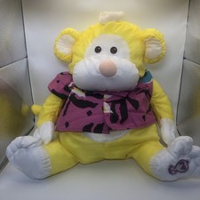 Vintage 1987 Fisher Price Puffalump Wild Thing Monkey w/ Hawaiian Shirt