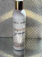 Bask  Lather Strengthen Shampoo Sulfate-Free Moisturizing Deep Clean 8 fl oz