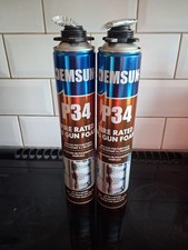 Demsun P34 B1 Fire Rated PU Foam - Gun Grade (750ml)