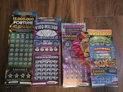 #ad $4000 in New Jersey 2026 non winning scratch off tickets ***SEE DISCRIPTION*** $49.88