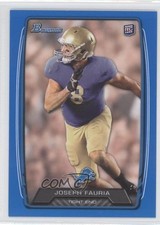 2013 Bowman Blue 392/499 Joseph Fauria #184 0j6