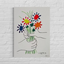 Edizione numerata Pablo Picasso, Fiori della Pace, 1958