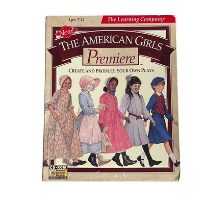 The American Girls Premiere CD-ROM Create & Produce Your Own Plays Ages 7-12