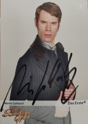Mario Gallasch autograph, Sophie Bride against her will
