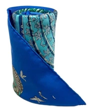 HERMES                    Kare 90 blue